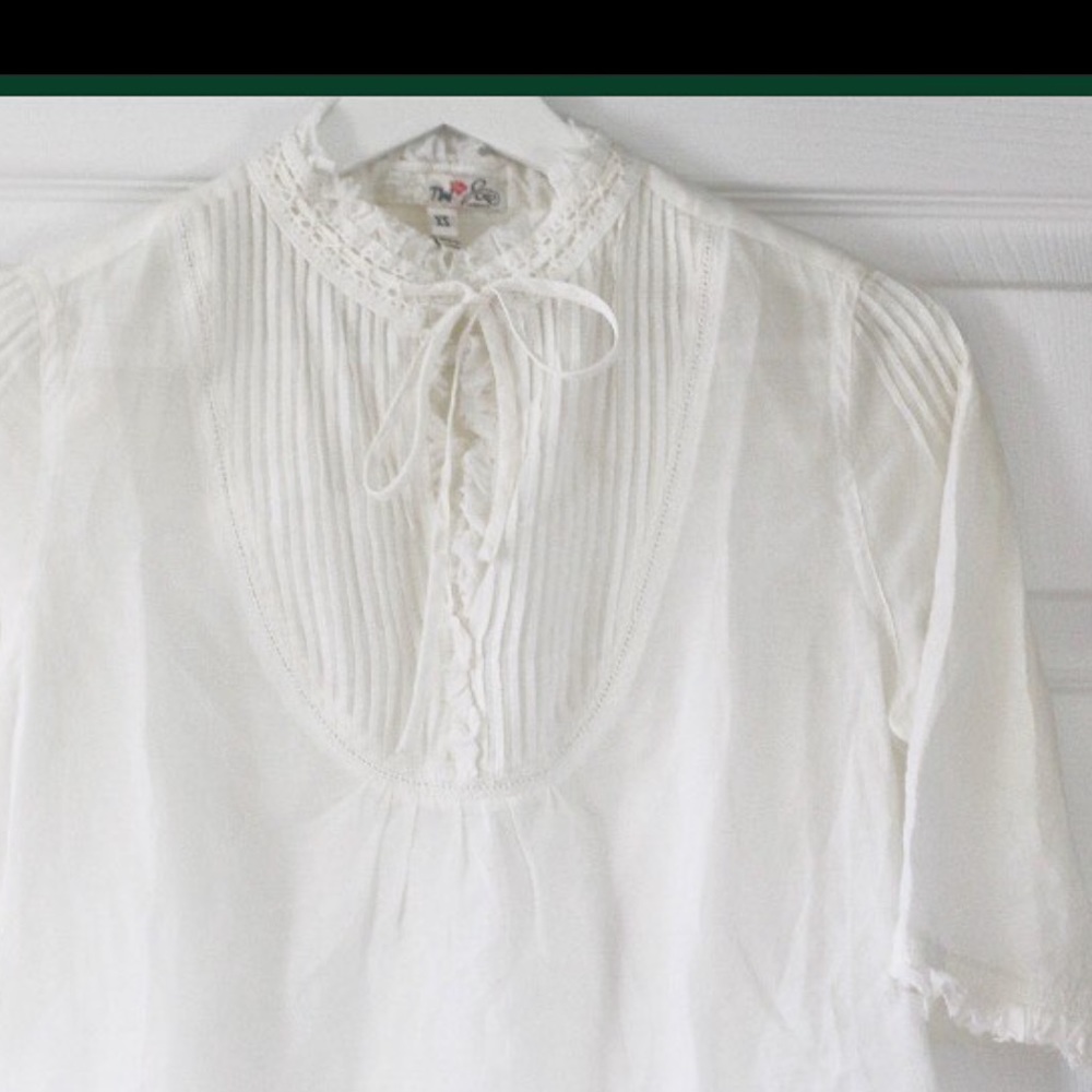 ISO white Joie blouse...